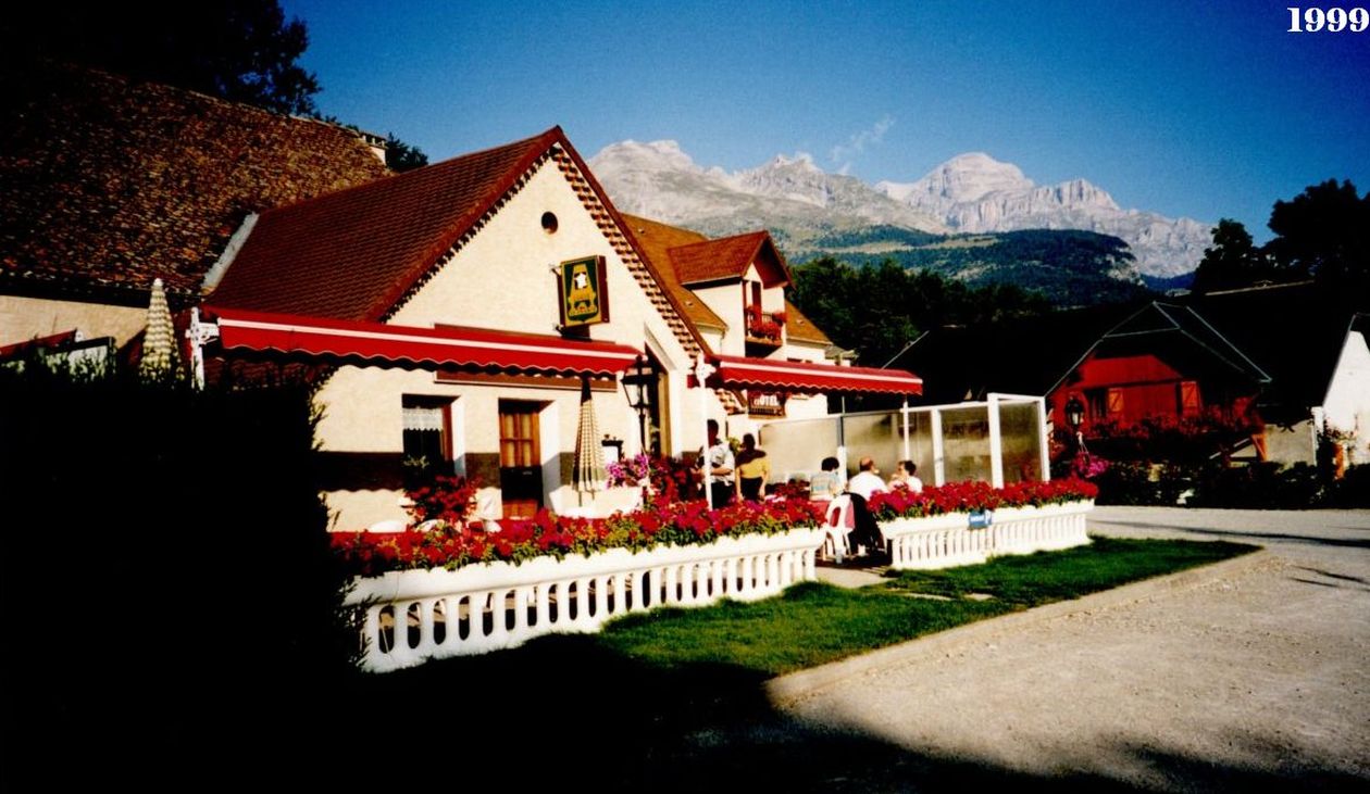 Le restaurant de La Neyrette en 1999