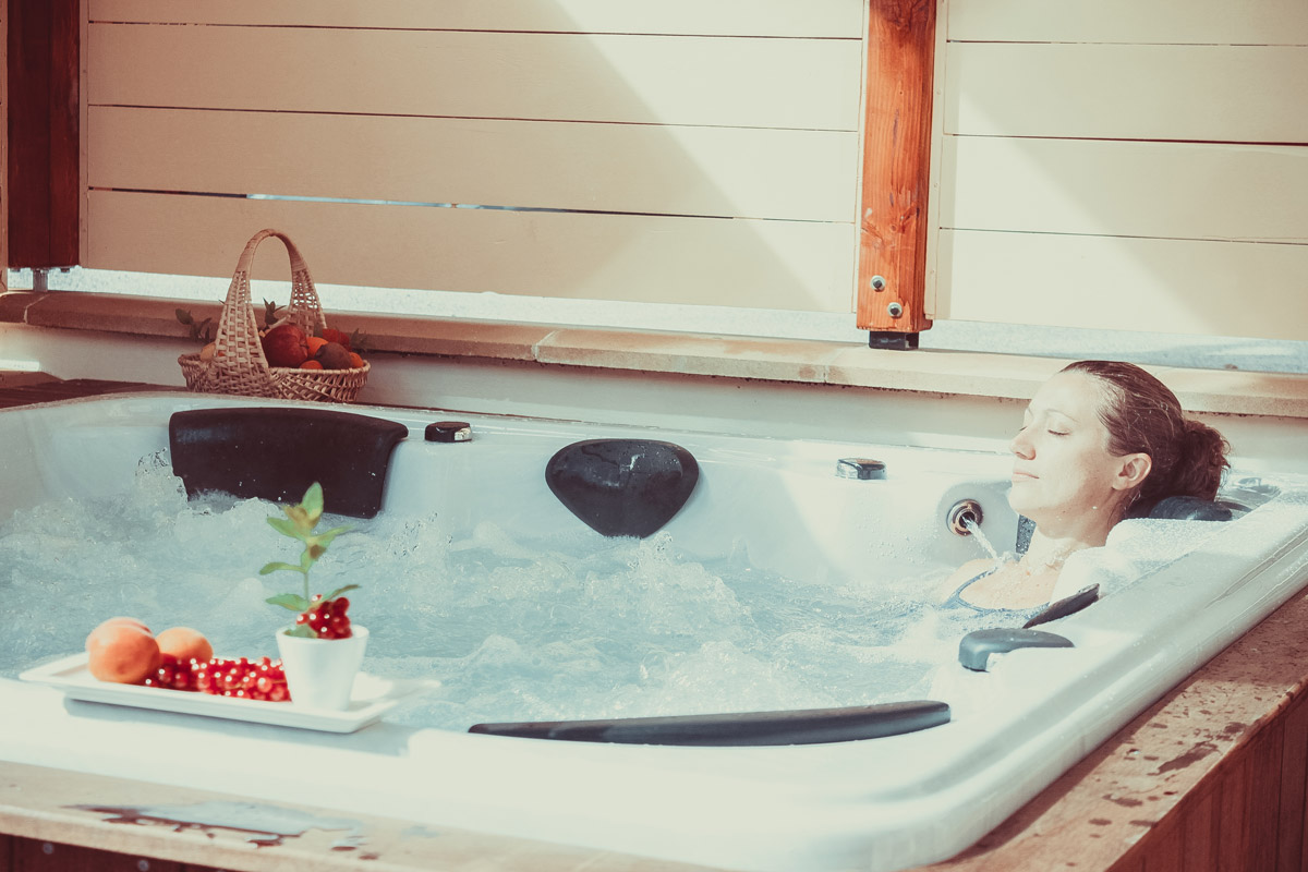 Spa avec vue sur le Dévoluy